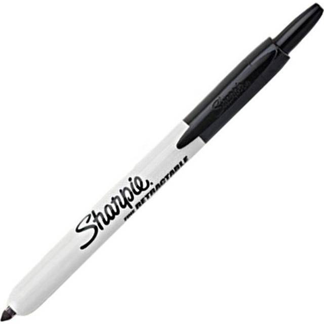 Märkpenna Irwin Sharpie Retractable svart
