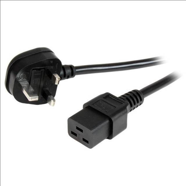 StarTech.com 2m Computer Power Cord - BS-1363 to IEC 320 C19