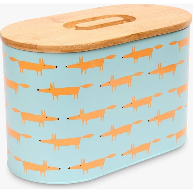 Scion Mr Fox Blue Bread Bin