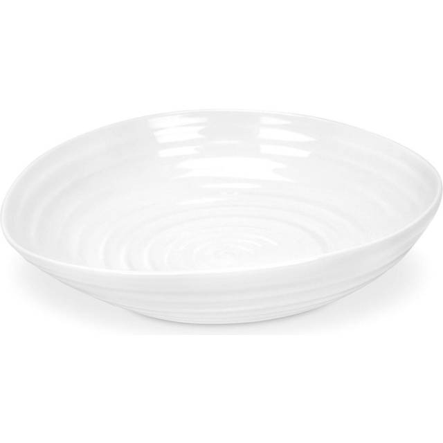 Portmeirion Sophie Conran Porcelain Pasta Bowl, Set of 4, White