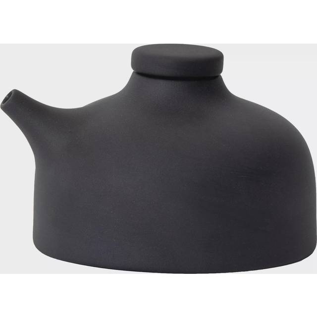 Design House Stockholm Sand soy sauce bottle 12 cl Black clay