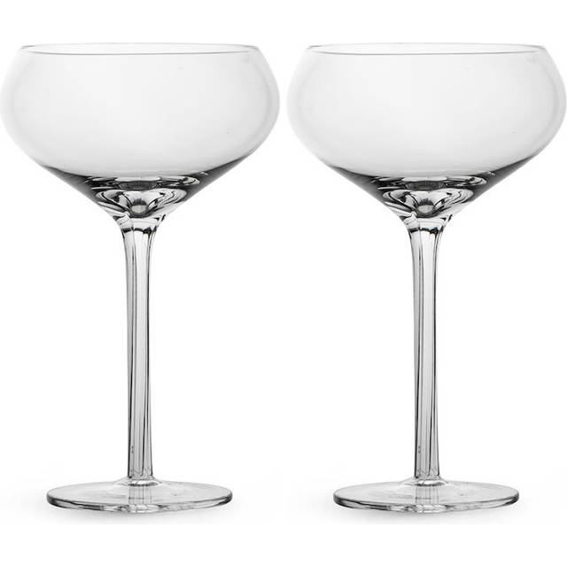 Saga Champagne Coupe 2-pack