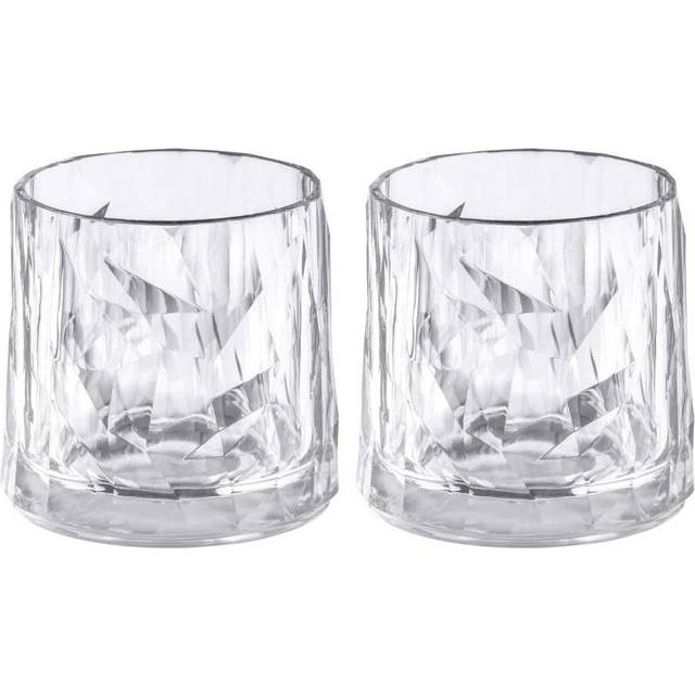Club No. 2 Tumbler Plastglas 25 cl Crystal Clear 2-pack