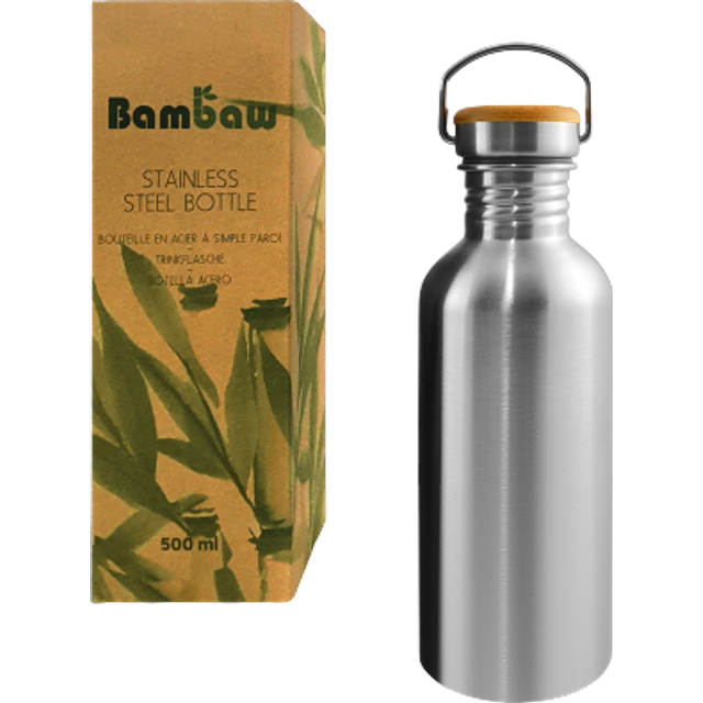 Stainless Steel Water Bottle Single Wall | 500ml Water Bottle | Non Insulated Water Bottle | Leakproof water Bottle | Metal Water Bottle | Water