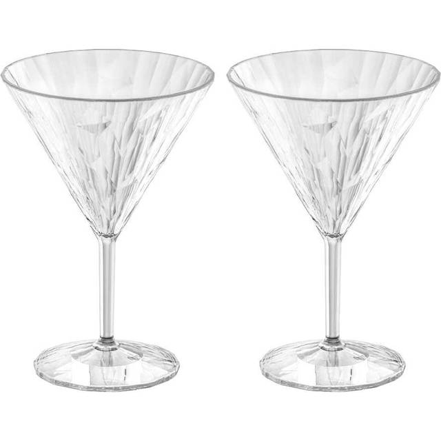 Koziol - Club Martiniglas 25 cl 2-pack Klar