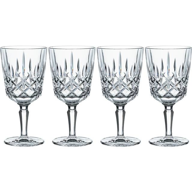 Nachtmann Noblesse Crystal Wine Glass, Set of 4, 355ml, Clear