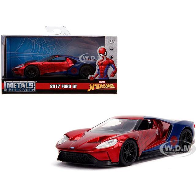 2017 Ford GT &#34;Spider-Man&#34; Theme &#34;Marvel&#34; Series 1/32 Diecast Model Car by Jada