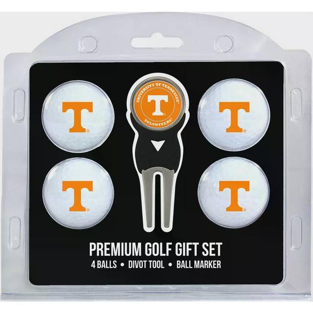 Team Golf 23206 Tennessee Volunteers Pack of 4 Golf Balls and Divet Tool Gift Set