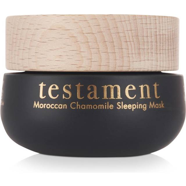 TESTAMENT Beauty Skin care Moroccan Chamomile Sleep Face Mask night moisturizing treatment blue tansy antioxidants niacinamide fine lines wrinkles tig
