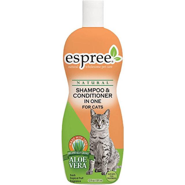 Espree Naturligt Schampo & Balsam för Katter 355ml med Aloe Vera