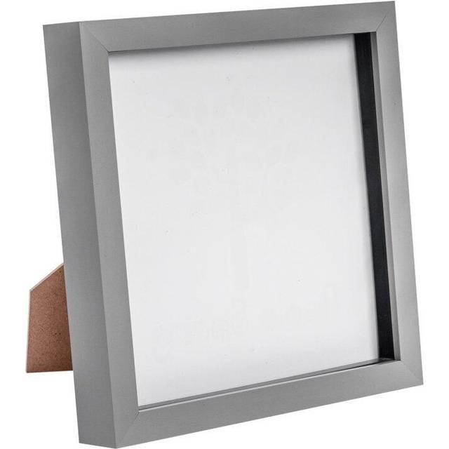 8" x 8" 3D Box Photo Frame - Grey