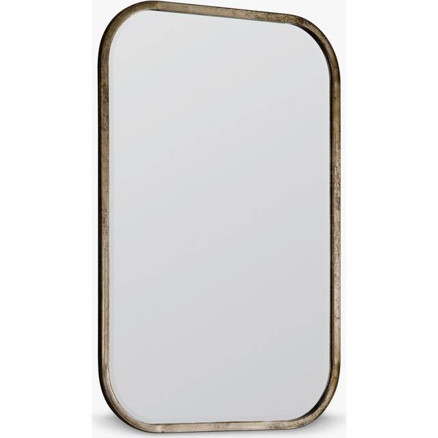 Crossland Grove Togan Rectangle Wall Mirror - 655 X 20 X 955mm, Brown