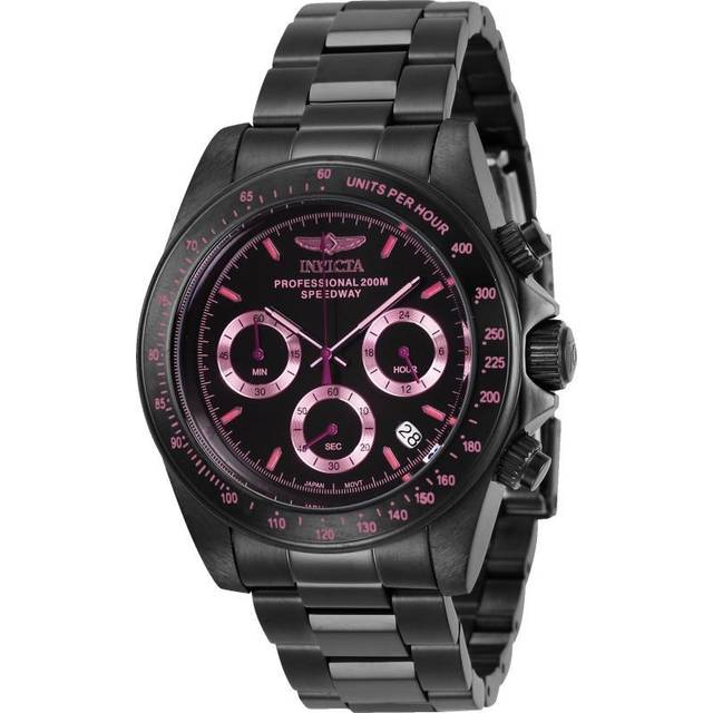 Invicta Watch Speedway Mens - Black