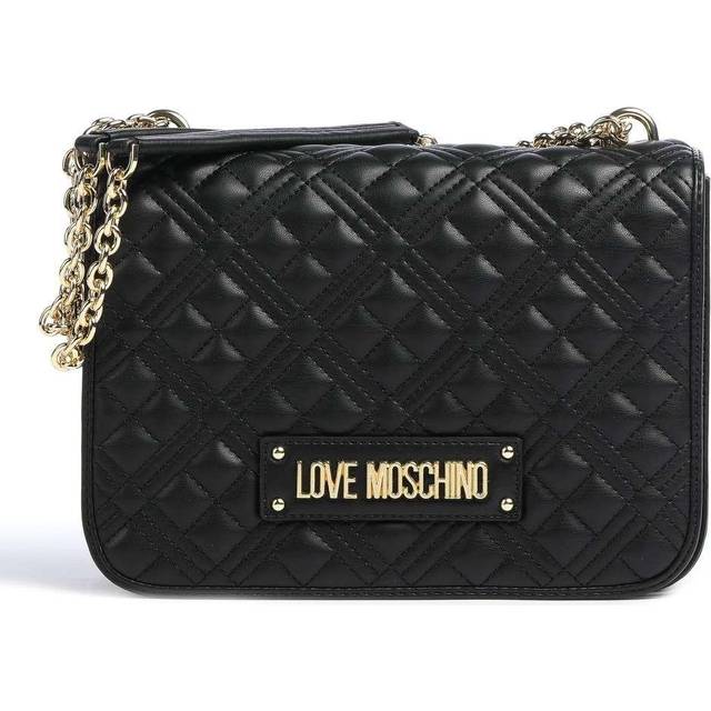 LOVE Quilted faux Leather Bag with Golden Chain size Unica (Unica)