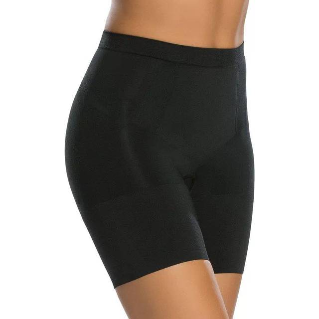 Spanx – Oncore – Svarta, skulpterande, medellånga shorts-Svart/a