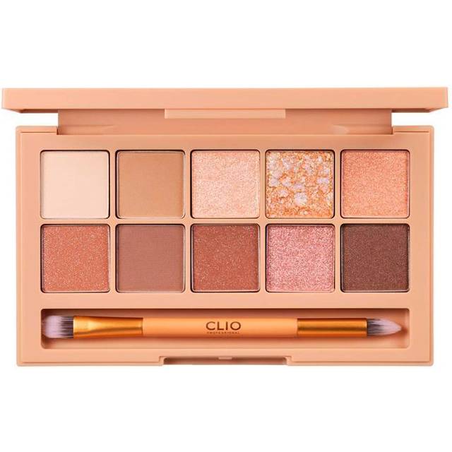 Clio, Pro Eye Palette, 02 Brown Choux, 1 Palette