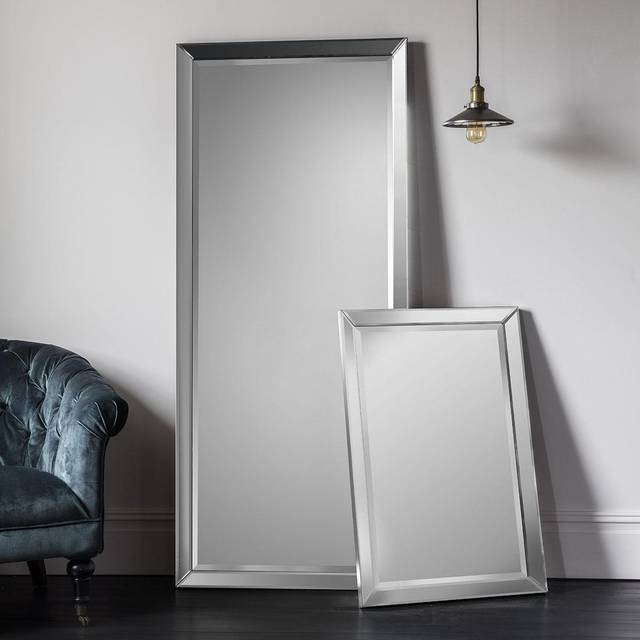 Crossland Grove Bloomsbury Leaner Mirror - 1780 X 760mm, Silver