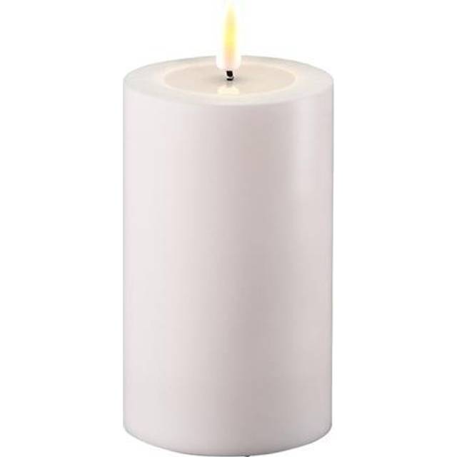 DeluxeHomeart - LED utomhuspelarljus 7,5x12,5 cm - Vit