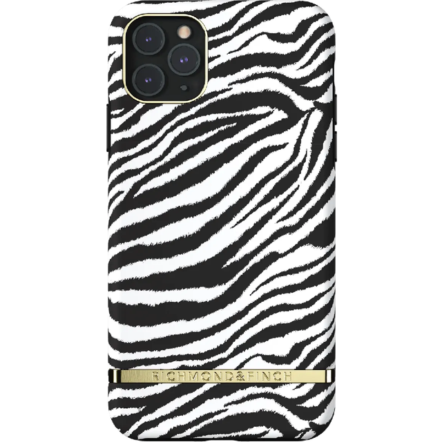 Richmond & Finch Mobilskal - iPhone 11 Pro Max - Zebra - Richmond & Finch - One Size - Fodral