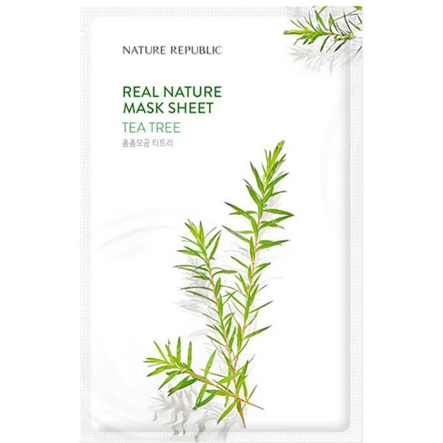 Nature Republic Real Nature Tea Tree Mask Sheet 1 pcs