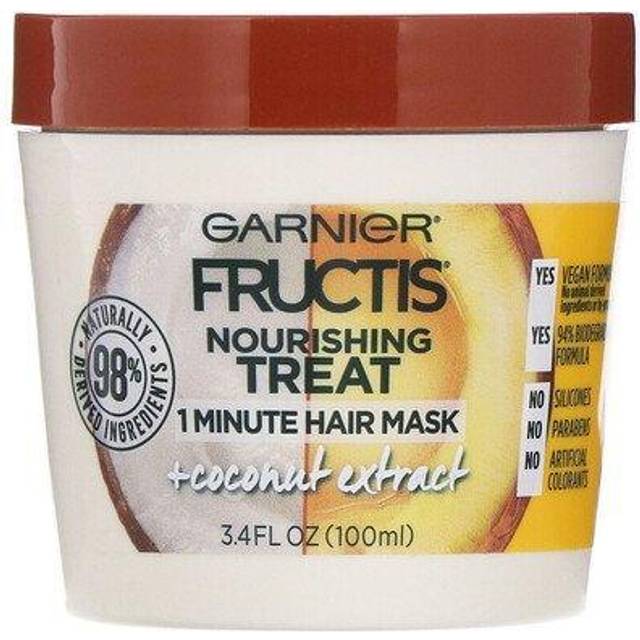 Garnier 1 Minute Hair Treatment Activated Charcoal & Black Seed Oil 340ml