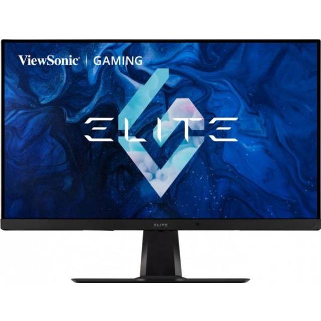ViewSonic XG321UG 80 cm (32 tum) spelskärm (4K UHD, IPS-panel, mini LED, 1 ms, 144 Hz, G-Sync Ultimate, NVIDIA Reflex, HDR 1400, RGB-belysning, HDMI, DP, höjdjusterbar) svart