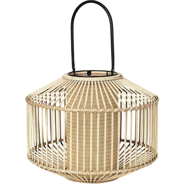 Broste Copenhagen Flax lanterna bamboo large