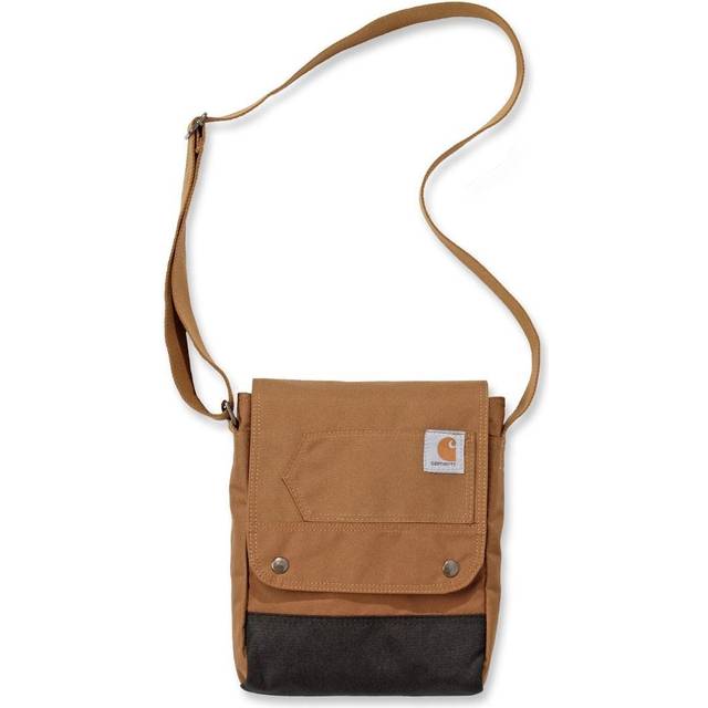 Carhartt  Durable  Adjustable Crossbody Bag with Flap Over Snap Closur