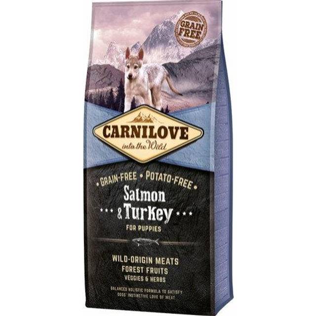 Carnilove Puppy Dog Food 4KG, Salmon & Turkey