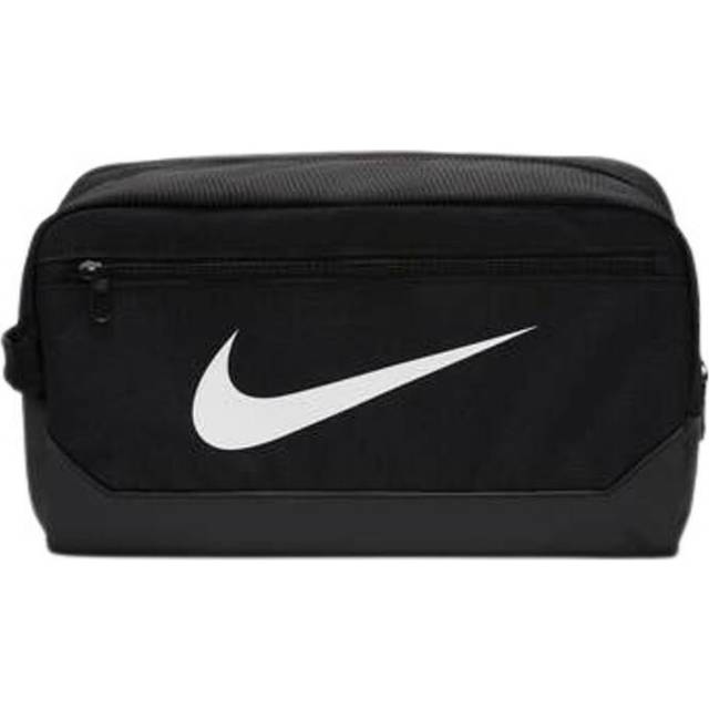 NIKE Brasilia skoväska 9.5, svart/vit, en storlek, fitness/workout, Svart/vit, En Storlek, Sporter