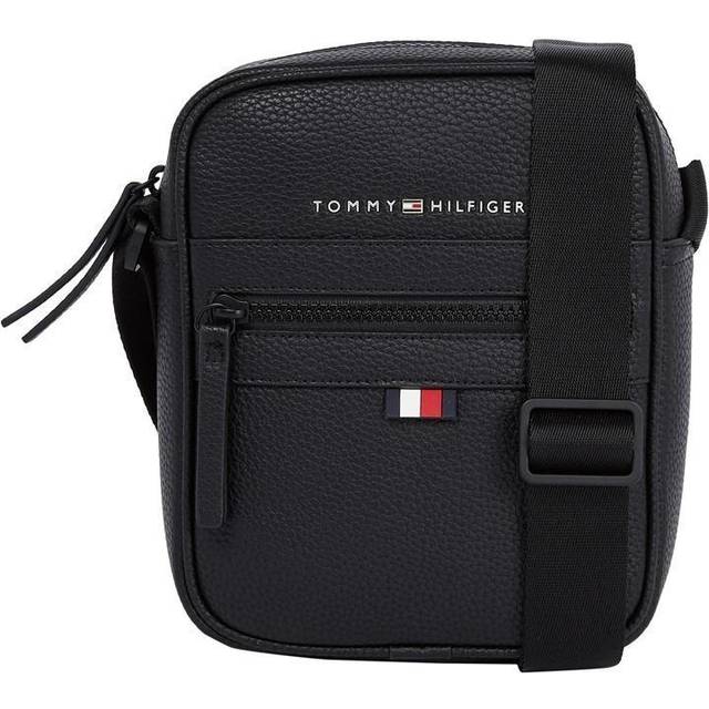 Tommy Hilfiger Essential Mini Reporter Bag, Black