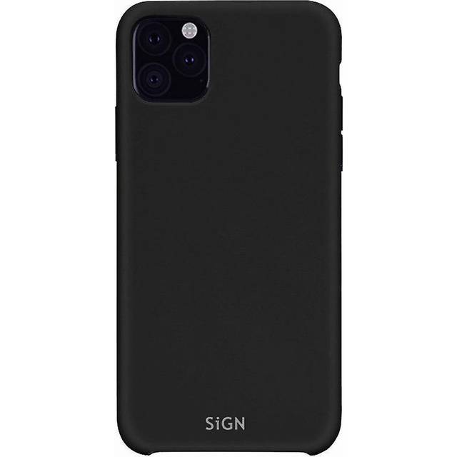 SiGN Liquid Silicone skal till iPhone 11 Pro - Svart