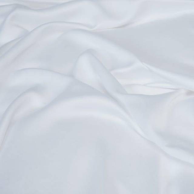 Panda 100% Bamboo Bedding Fitted Sheet Pure White - Double, White