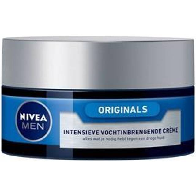 NIVEA MEN Protect & Care Intensive fuktkräm (50 ml), lugnande ansiktskräm för män, fuktgivande dagkräm med aloe vera och Pro Vitamin B5.