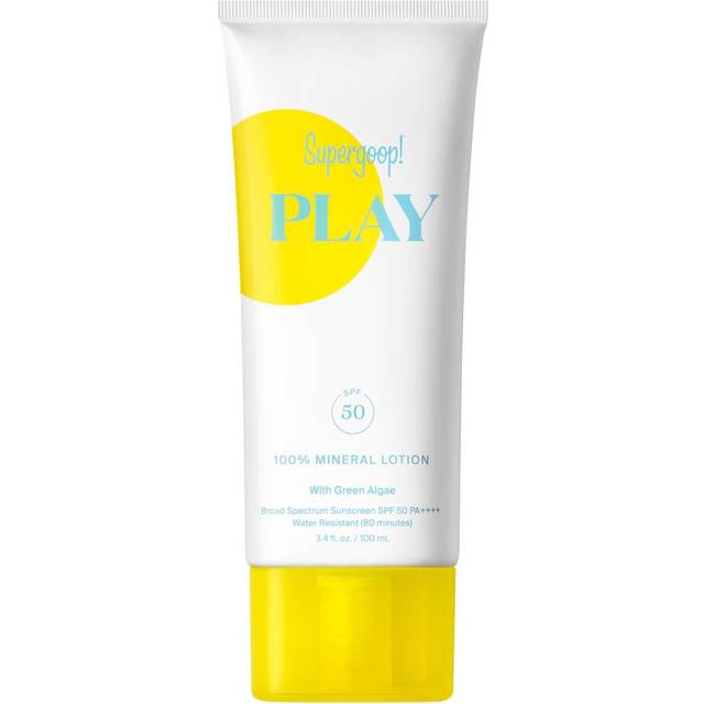 Supergoop! PLAY 100% Mineral Lotion SPF 50 with Green Algae 3.4 fl. oz. in N/A - Beauty: NA. Size all. (all)