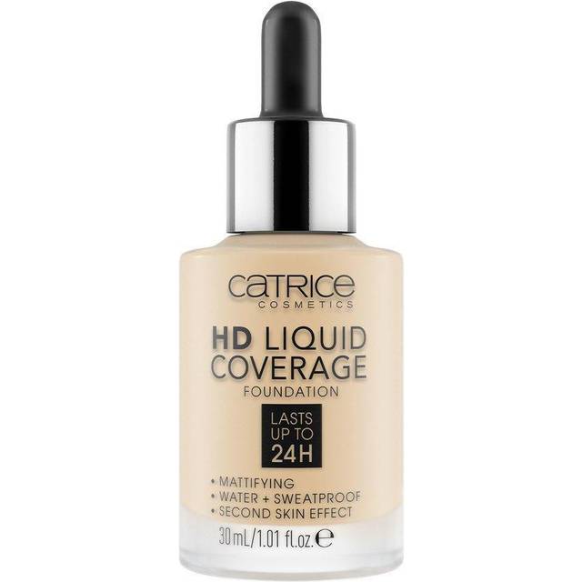 Catrice | HD Liquid Coverage Foundation | High & Natural Coverage | Vegan & Cruelty Free 005 | Ivory Beige