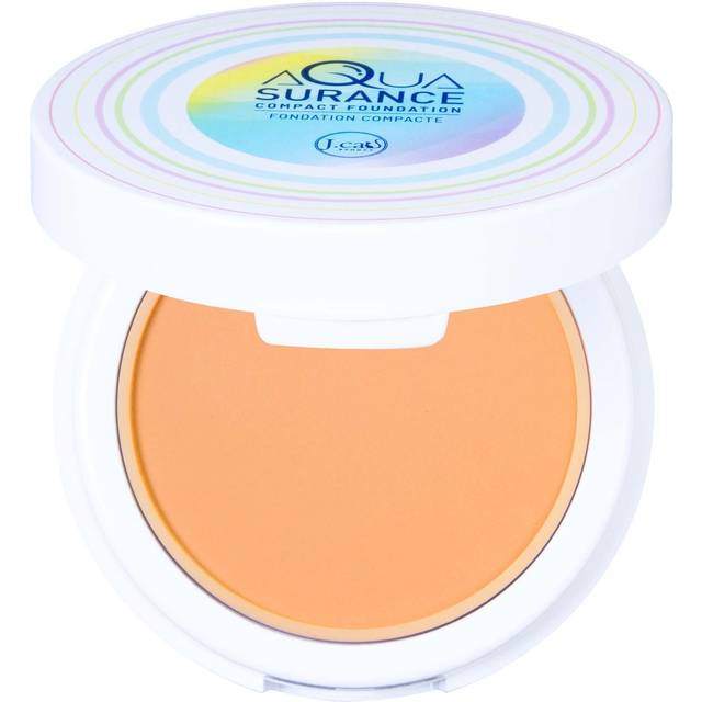 J.Cat Beauty, Aquasurance Compact Foundation, ACF102A Light Beige, 0.31 oz (9 g)