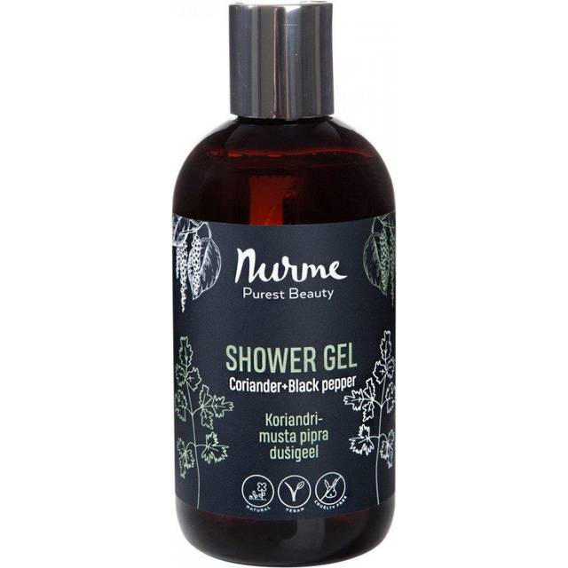 Nurme Shower Gel for Men, 250 ml, Coriander & Black Pepper