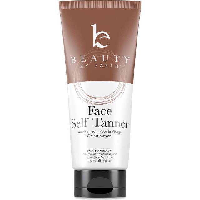 Beauty By Earth, Face Self Tanner, Medium Skin Tone, 3 fl oz (85 ml)
