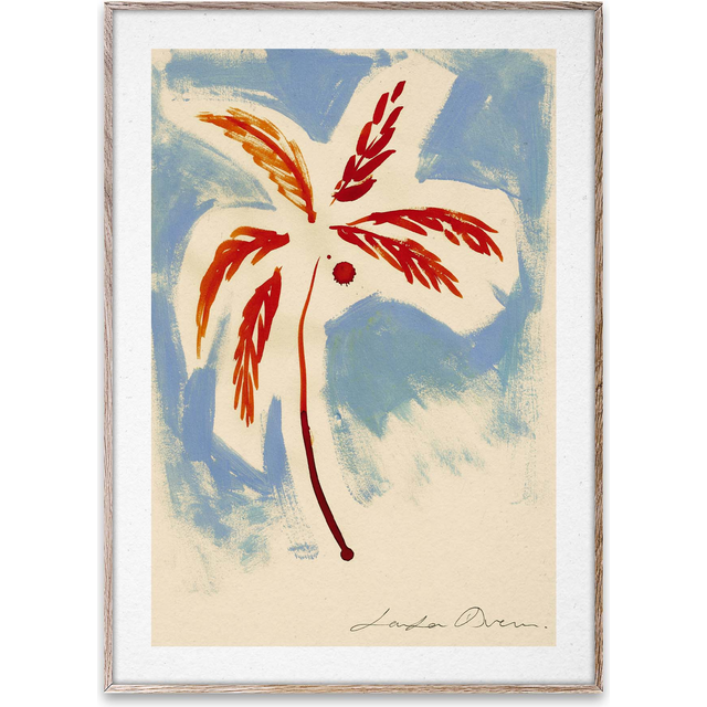 Paper Collective - Posters by Loulou Avenue - Affisch - Stormy Palm - 30 x 40 cm