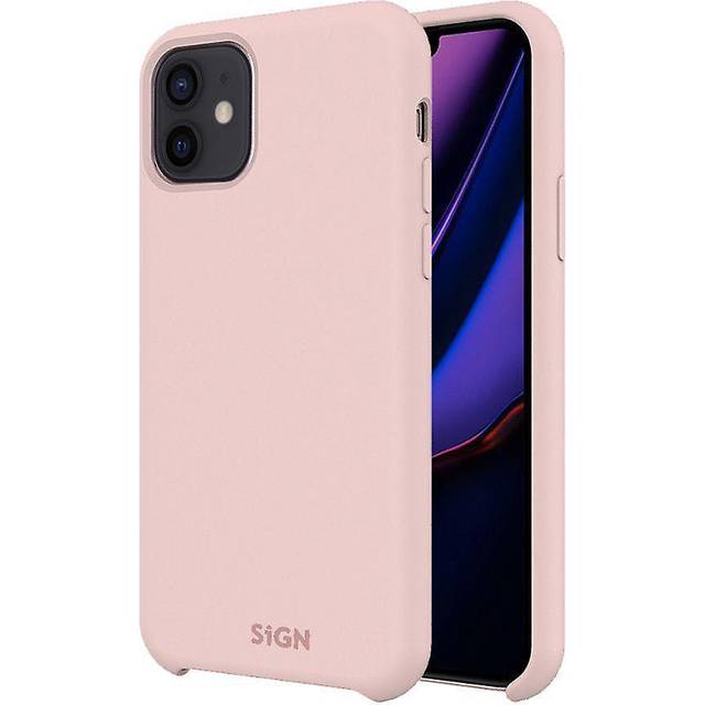 SiGN iPhone 11/XR Skal Liquid Silicone - Rosa