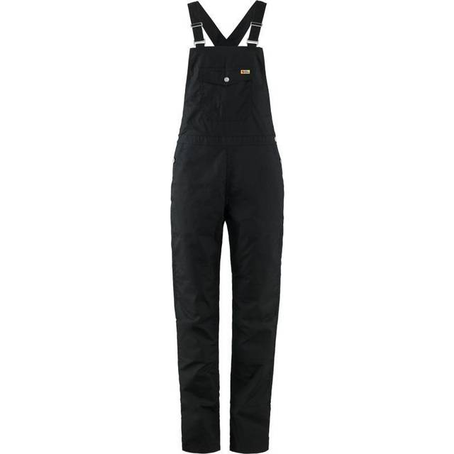Fjällräven - Women's Vardag Dungaree Trousers - Jumpsuit size M, black