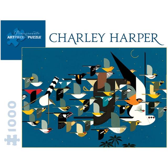 Charley Harper - Mystery of the Missing Migrants Puzzle: 1000 Pcs