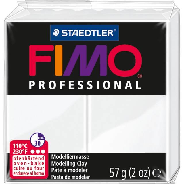 Fimo Professional Soft Polymer Clay 2oz-White EF8005-0