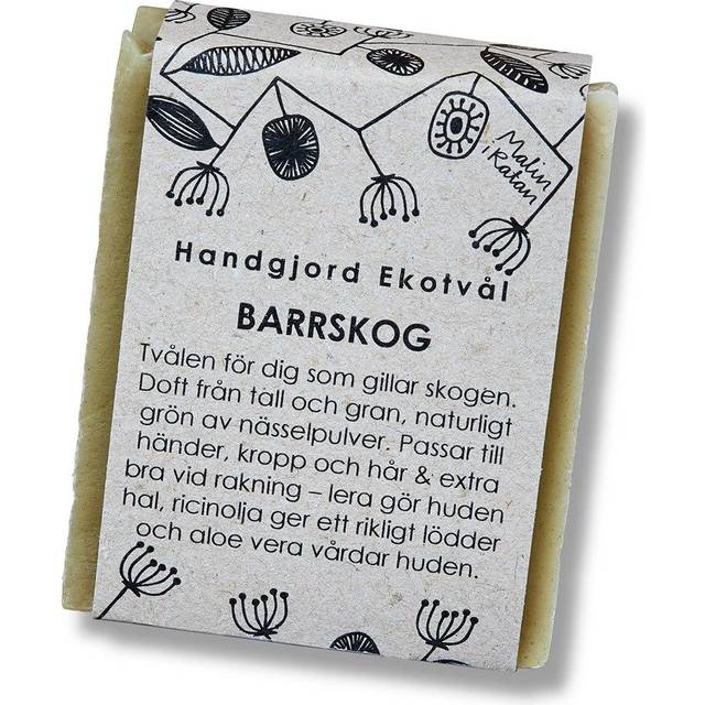 Malin i Ratan Ekologisk Tvål Barrskog, 110 g, 110 gram