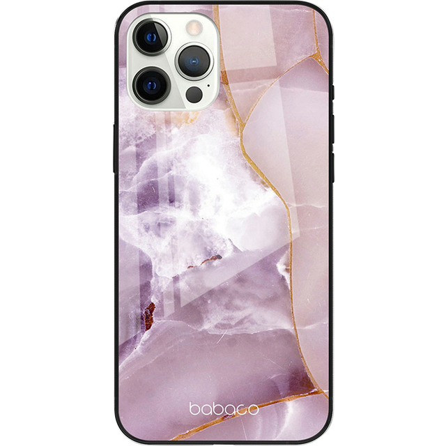 ERT GROUP mobiltelefonfodral för Apple Iphone 12 PRO MAX originalt och officiellt licensierat Babaco mönster Abstrakt 009 tillverkad av härdat glas, optimalt anpassat till mobilens form, skyddsfodral