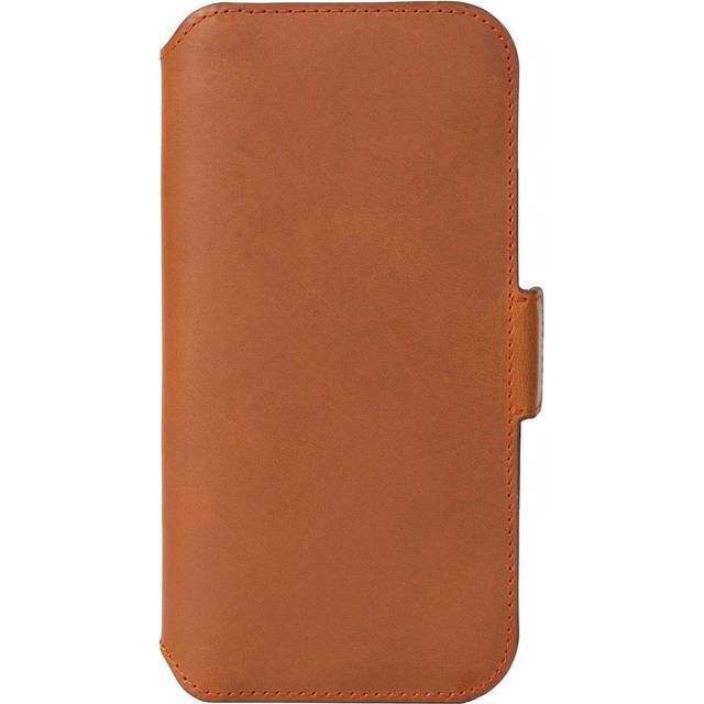 Krusell Samsung Galaxy S22 Plus Plånboksfodral i Läder - Cognac