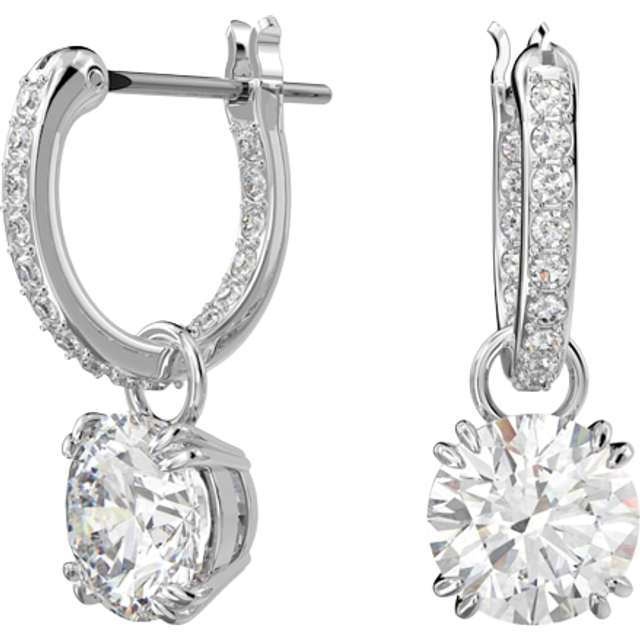 Swarovski, Earrings, female, Gray, ONE SIZE, Stilla Drop Earrings