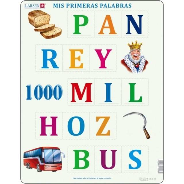Frame Puzzle - Mis Primeras Palabras (in Spanish)