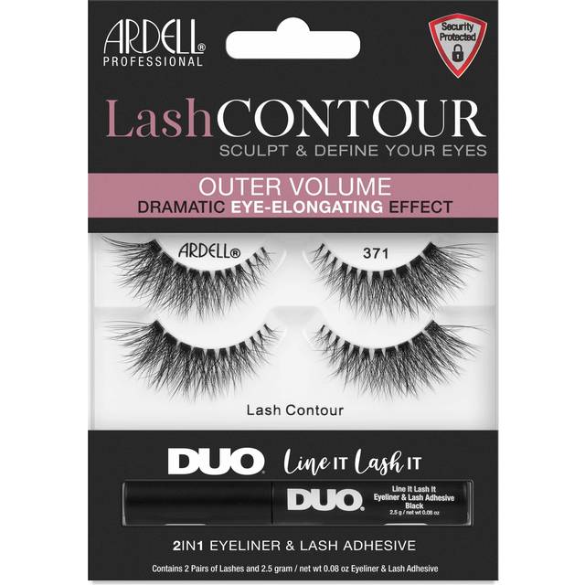 Ardell Lash Contour Eye-Enhancing False Eyelashes - No. 371 (Pack of 2